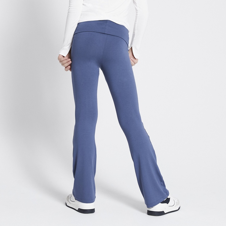 Folded flare pants "Noelle star"